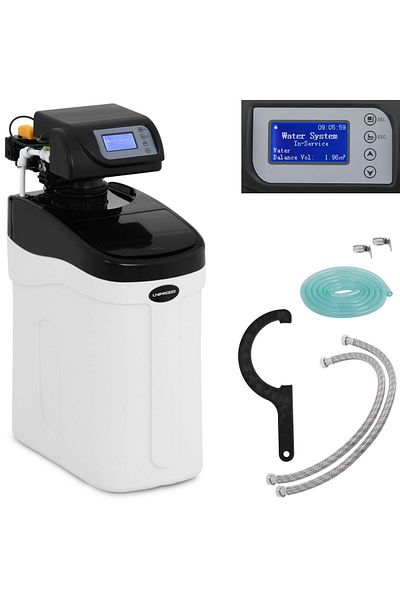 UNIPRODO Detartrare dedurizator de apă cu supapă automată 6,5 l 3,3 W LCD