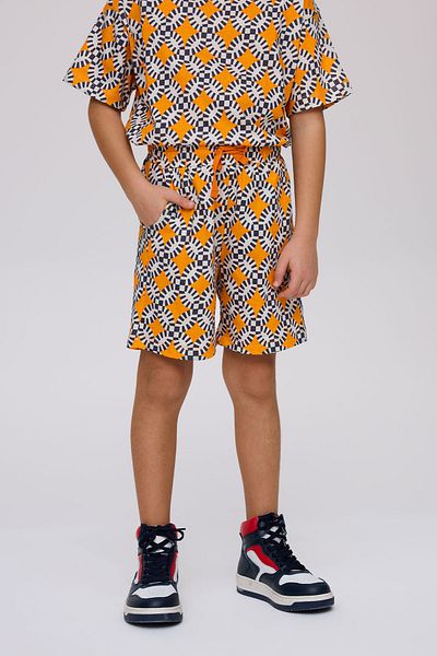 Nebbati Boy Patterned Shorts