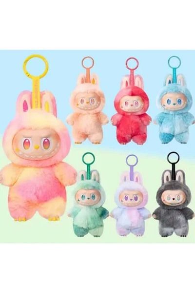 BigIntoEnergy Set Of 6 Labubu Plush Toys – Series, Generation 3, Surprise Models, 15 Cm