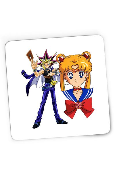 OEM Mousepad Gaming Yu Gi Oh Mutou Sailor Moon Duel Links Anime, 21x19 cm