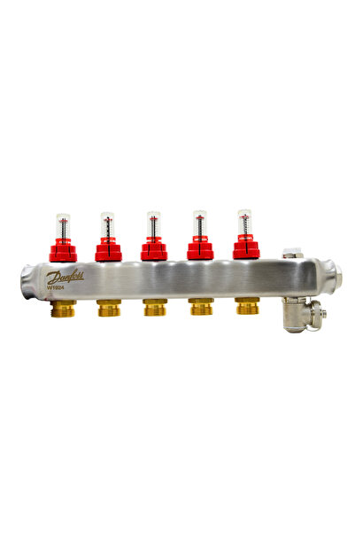 DANFOSS İKİLİ MANİFOLD SETİ 5 Lİ (088U0755)