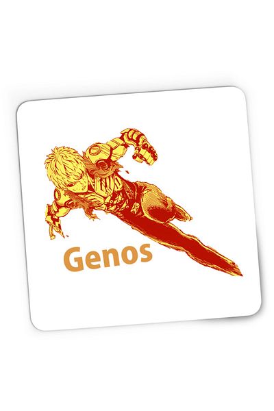 OEM Mousepad Gaming One-Punch Man Genos Robot Android Super Powers, 21x19 cm