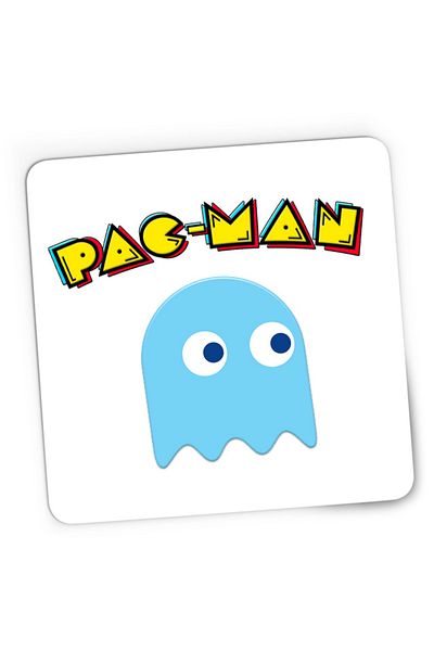 OEM Mousepad Gaming Pac Man Blue Ghost Monster Logo, 21x19 cm
