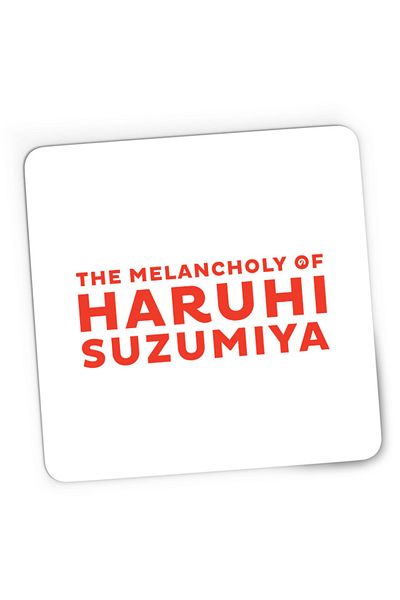 OEM Mousepad Gaming Haruhi Suzumiya Logo Anime Weeb Cosplay Figure, 21x19 cm