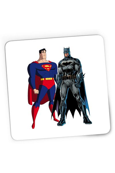 OEM Mousepad Gaming Superman Batman Desen All Stars Marvel, 21x19 cm