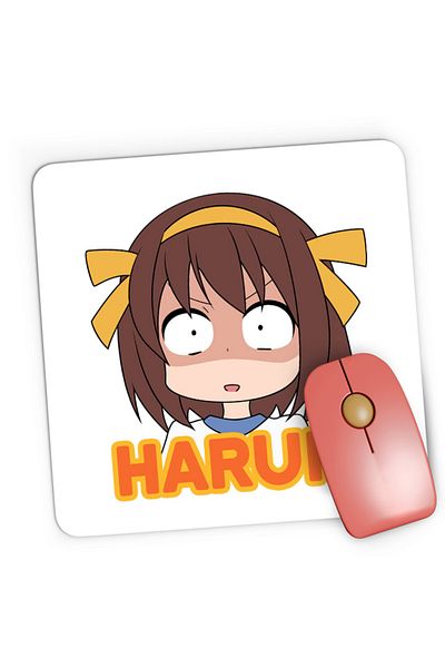 OEM Mousepad Gaming Haruhi Suzumiya Sports Uniform Comedy Anime Weeb, 21x19 cm