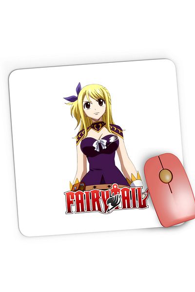 OEM Mousepad Gaming Fairy Tail Lucry Heartfilia Wizard Guild, 21x19 cm