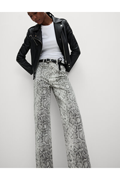 Marks & Spencer Hayvan Desenli Straight Leg Jean