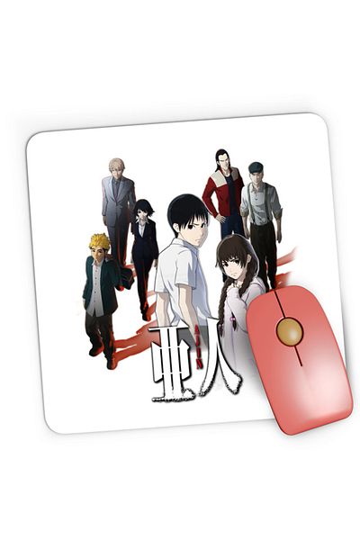 OEM Mousepad Gaming Ajin Main Group Seinen Manga Anime Otaku, 21x19 cm