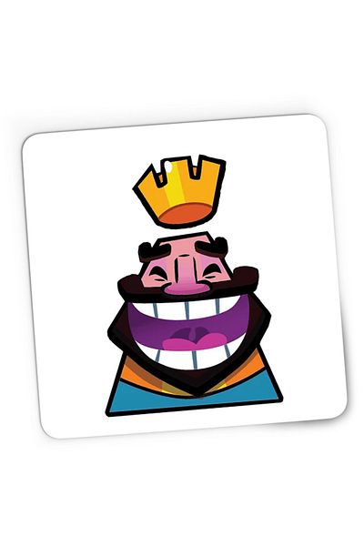 OEM Mousepad Gaming Clash Royale Arena Battle Strategy Supercell, 21x19 cm