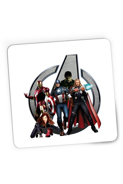 OEM Mousepad Gaming Thor Avangers Hulk Iron Man Captain America Allience Heroes, 21x19 cm