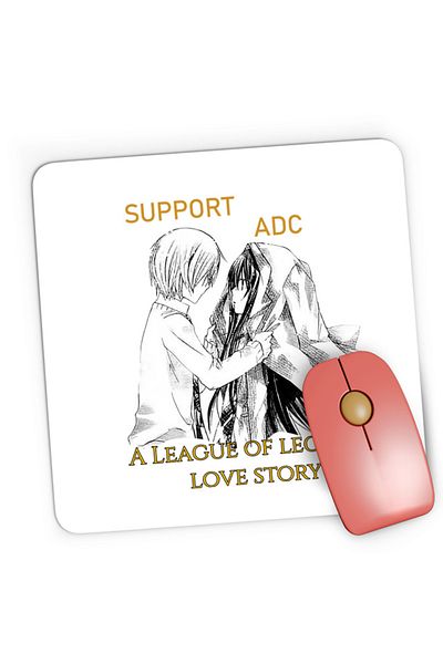 OEM Mousepad Gaming Missions of Love Yukina Akira Anime League of Legends, 21x19 cm