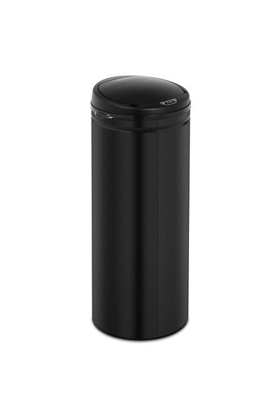 FrommStarck Kosz na śmieci automatyczny bezdotykowy z pojemnikiem i czujnikiem ruchu zasięg 30 cm 50 l CZARNY