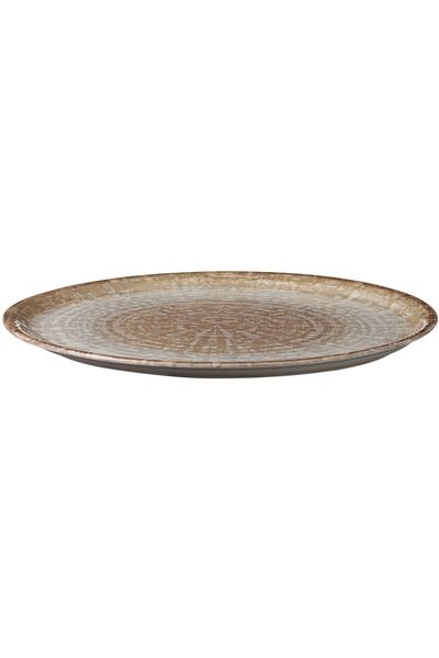 shumee Talerz do pizzy z porcelany Crete śr. 31 cm - zestaw 6 szt.
