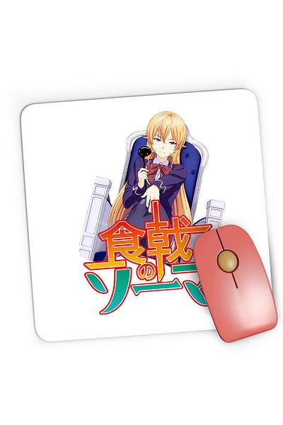 OEM Mousepad Gaming Food Wars Erina Queen Gourmet Animekage, 21x19 cm