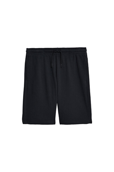 Marks & Spencer Saf Pamuk Palmiye Desenli Üst & Şort Takım (2–16 Yaş)