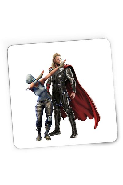 OEM Mousepad Gaming Fortnite Dub Meme Thor Hammer , 21x19 cm