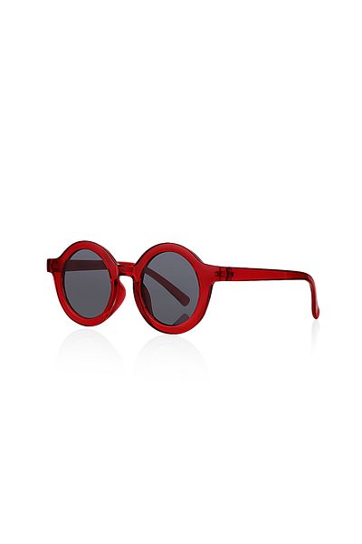 Kinary Uv400 Protected 1-13 Years Old Children's Sunglasses 4023 Transparent Red