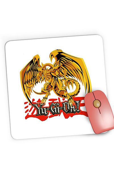OEM Mousepad Gaming Yu Gi Oh Legendary Creature Egyptian God Sacred, 21x19 cm
