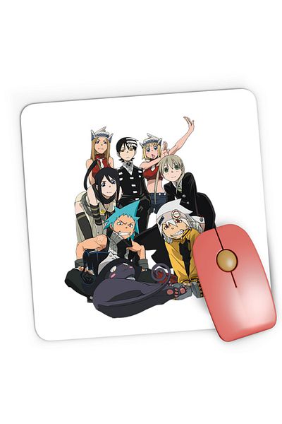 OEM Mousepad Gaming Soul Eater Group Supranatural God Death Soul, 21x19 cm