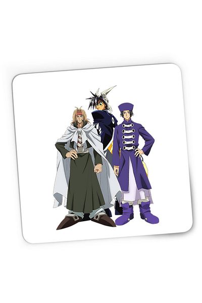 OEM Mousepad Gaming Hoshin Engi Chuuou Hiko Taikoubou God Manga Ryu Fujisaki Fantasy, 21x19 cm