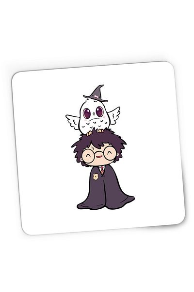 OEM Mousepad Gaming Harry Potter Order Movies Stone Red Owl Cape, 21x19 cm