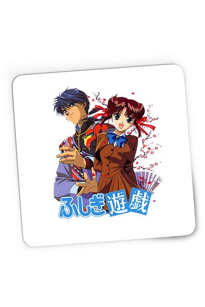 OEM Mousepad Gaming Fushigi Yuugi Tamahome Yuuki Couple Animekage, 21x19 cm
