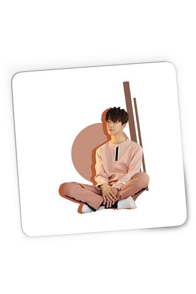 OEM Mousepad Gaming Seventeen Alone Concept Woozi Joshua Hong Hoshi, 21x19 cm