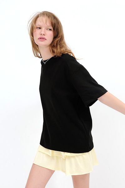 Addax Βασικό Χοντρό T-shirt P10493