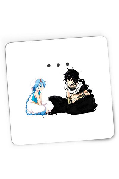 OEM Mousepad Gaming Magi The Labyrinth of Magic Alladin Judar 3 Points, 21x19 cm