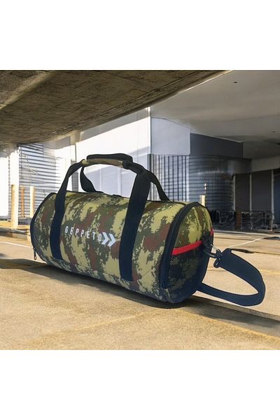 mygeppetobag Unisex, Hanging, Travel, Daily, Fitness Cylinder Sports Bag, Shoe Net Gift
