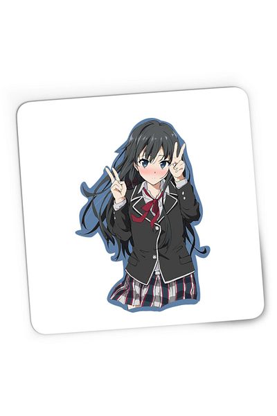 OEM Mousepad Gaming OreGairu Yukino Yukinoshita Wind Kuundere Manga, 21x19 cm