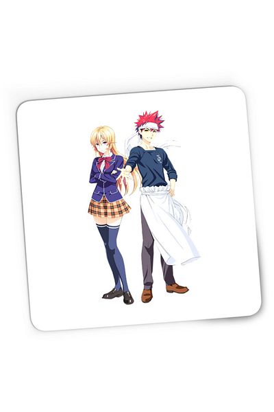 OEM Mousepad Gaming Foos Wars Soma Erina Rivals Anime Japan Otaku, 21x19 cm
