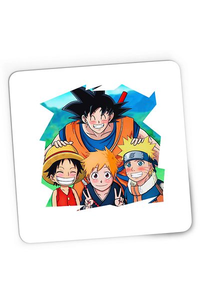 OEM Mousepad Gaming Bleach Dragon Ball Z One Piece Animekage Naruto, 21x19 cm