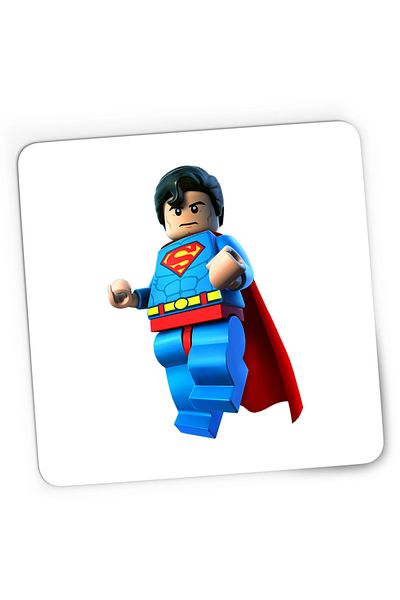 OEM Mousepad Gaming Superman Heroes Technic Duplo Ninjago, 21x19 cm