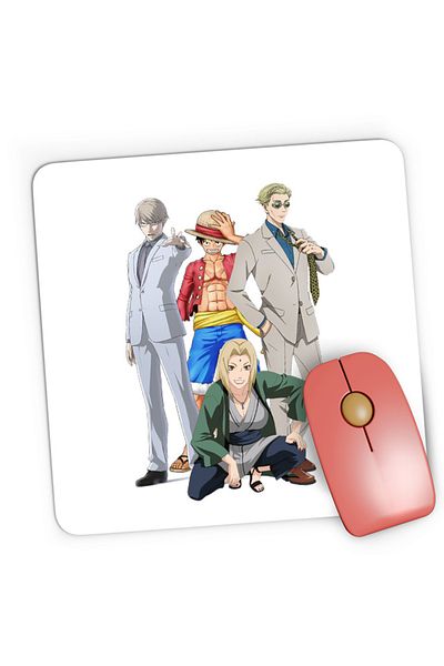 OEM Mousepad Gaming Ajin Tosaki Naruto One Piece Luffy Jujutsu Kaisen, 21x19 cm