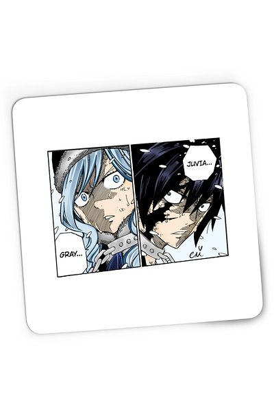 OEM Mousepad Gaming Fairy Tail Otaku Manga Gray, 21x19 cm