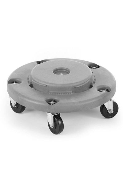 Amer Box Bază de cărucior cu roți pentru coș de gunoi rotund, diametru 50 cm - Hendi 691441