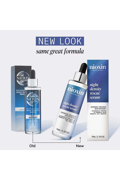 Nioxin Tratament de păr Night Density Rescue, 70 ml, Tratamente pentru păr, 70 ml