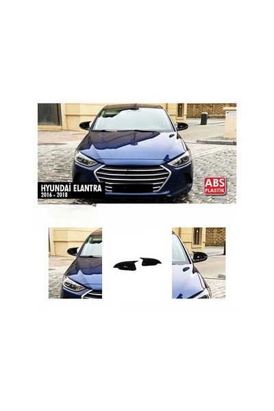 AutoZet Set of 2 Batman Mirror Covers Hyundai Elantra 2016-2018 (without turn signal in the mirror)