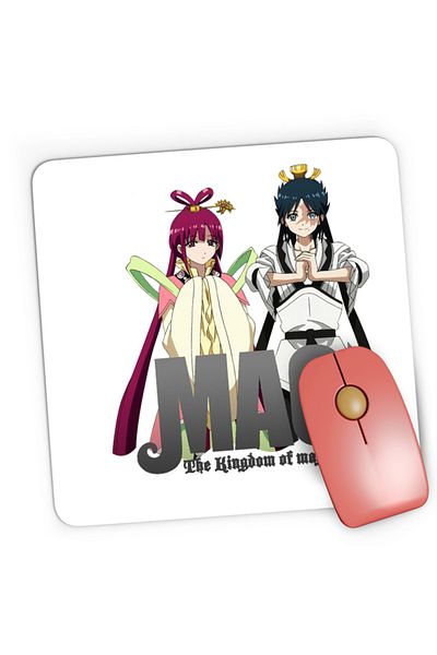 OEM Mousepad Gaming Magi The Labyrinth of Magic Group Photo Kou Empire Hakuryuu, 21x19 cm