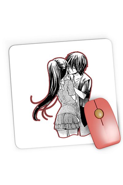 OEM Mousepad Gaming Missions of Love Yukina Kitami Love HighSchool Drama Comedy, 21x19 cm