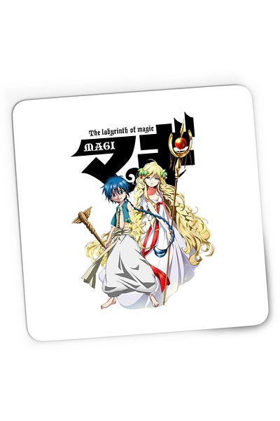 OEM Mousepad Gaming Magi The Labyrinth of Magic Alladin Blonde Girl, 21x19 cm