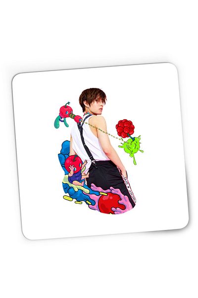 OEM Mousepad Gaming NCT Cherry Bomb Entertainment Lumitless S.M. K-pop, 21x19 cm