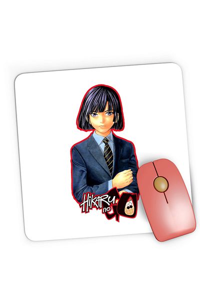 OEM Mousepad Gaming Hikaru no Go Akira Classy Vintage Player Michiko Yokote Shounen, 21x19 cm
