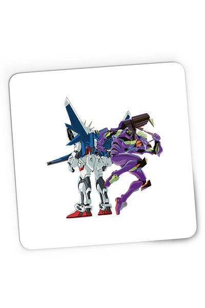 OEM Mousepad Gaming dam Robot Blue Eva Flying, 21x19 cm