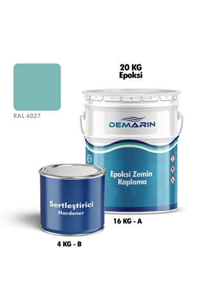 Demarin Solventsiz (Kokusuz) Epoksi zemin kaplama (Tezgah, zemin boyası)