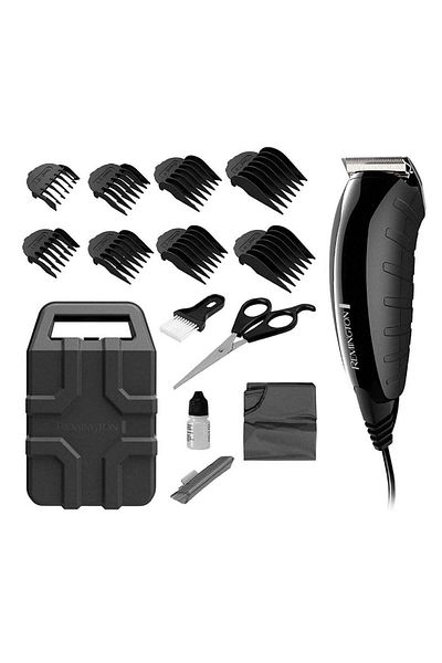 Remington 15-Piece Beard And Hair Trimmer Kit Black