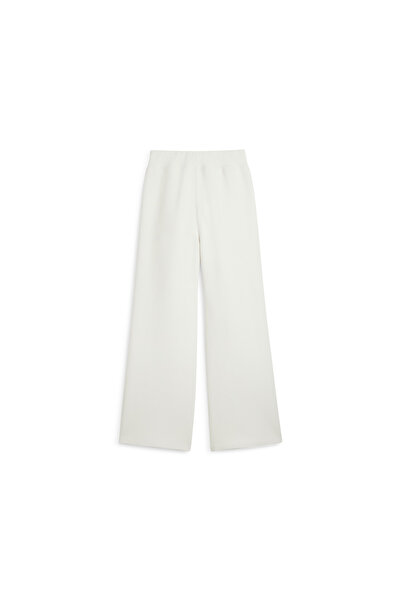 Puma Q4 STUDIO TEXTURED HW PANT Gri Kadın Eşofman Altı