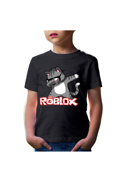 OEM Tricou copii Roblox Cat Kitten Fortnite Dab Vip